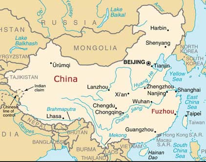 Map China