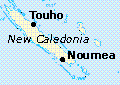 Map of New Caledonia