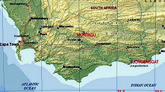 Map - Jongensgat in the southeastern corner