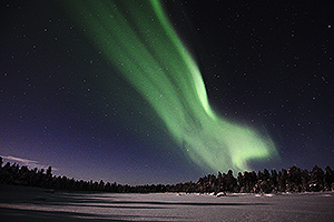Northern lights on February 3
