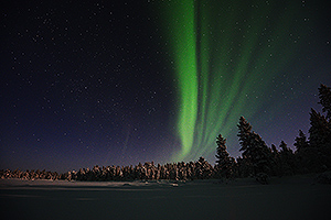 Northern lights on February 3