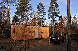 cabin in September 2012