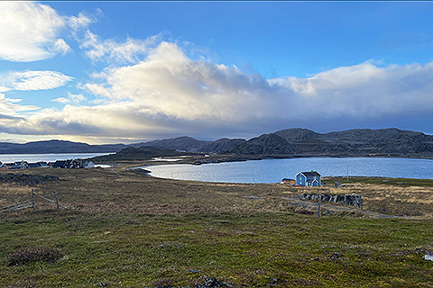 Bjarne's blue summer house