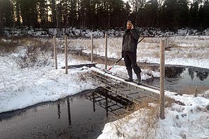 Jim at bridge