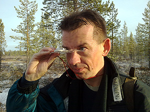 Mika checking direction