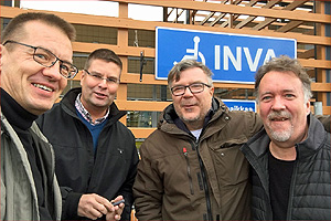 Mika, Jim, Martti and Jari