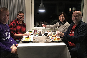 Dinner at Hotel Inari