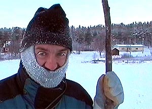 Freezing in -35 degrees