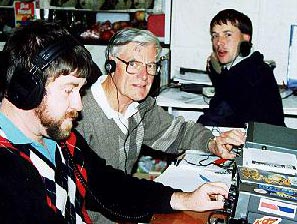 Mark Nicholls, Harry Weatherley and yours truly...