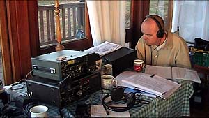 Vince listening
