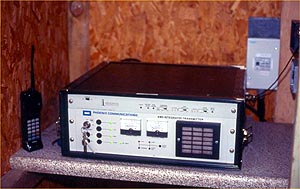 Radio Cavell's transmitter