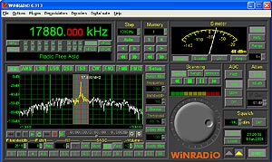 WR-G313e control panel, click to enlarge
