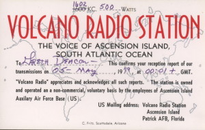 QSL from Volcano Radio